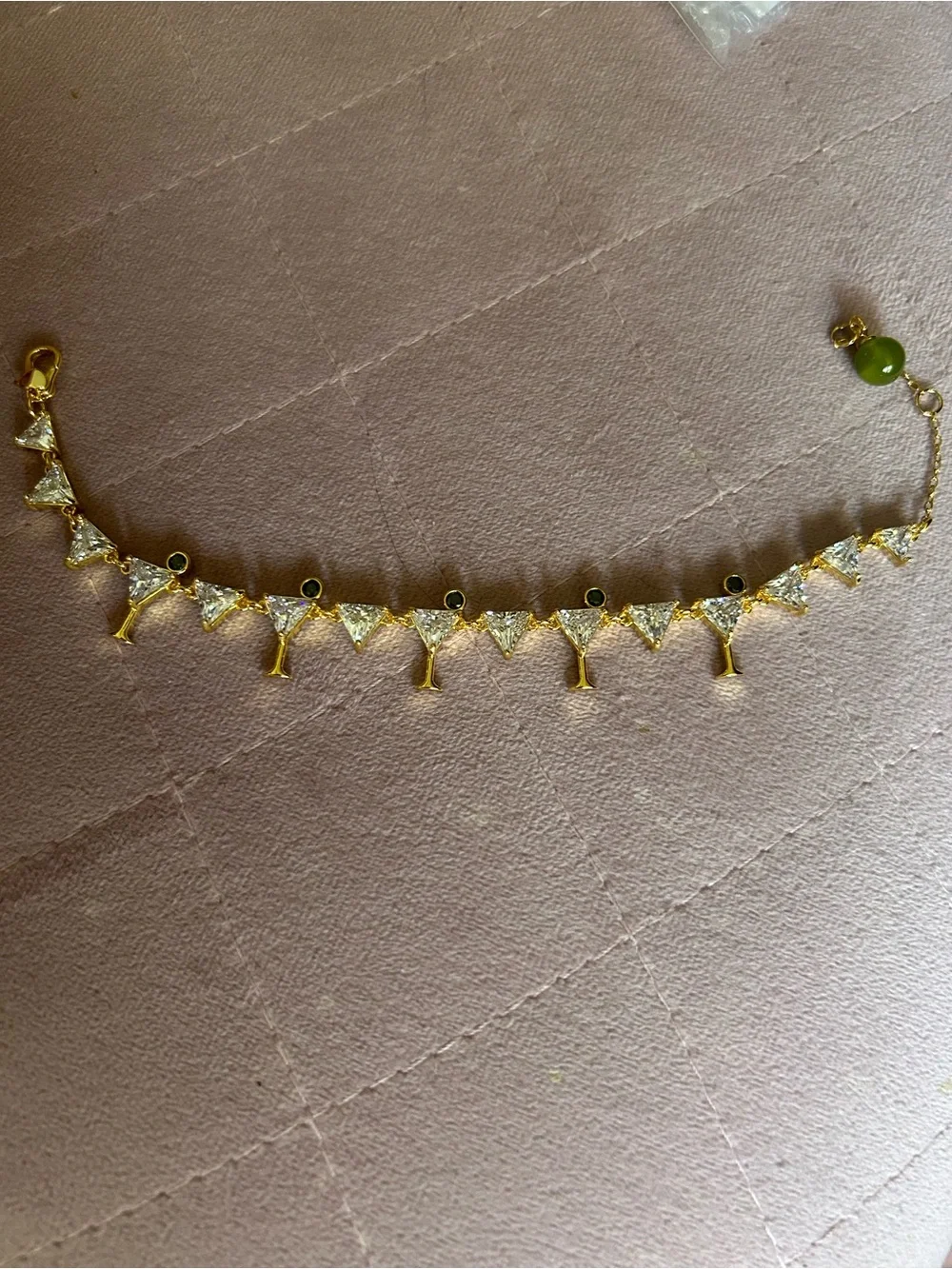 Kate Spade martini 🍸 tennis bracelet